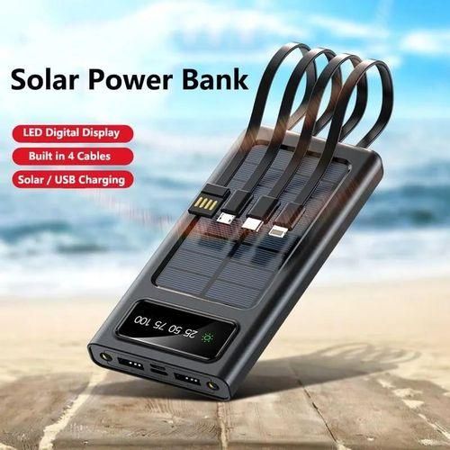 product_image_name-Generic-Capacity 20000mAh Recharge using USB cable, or solar Comes with 4different inbuilt cables LED digital display Has Flaslight-1