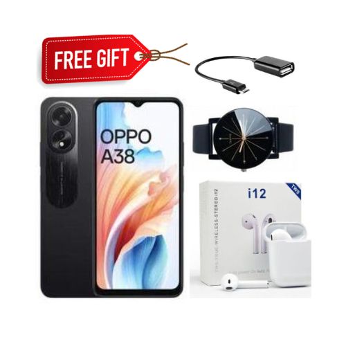 Smartphone OPPO A38 4G Glowing Black 4+128GB 6.56