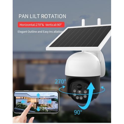 product_image_name-Generic-4G Sim Card Cloud Storage PTZ Solar CCTV Camera -Waterproof-1