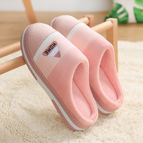 Women Winter Slippers EVA Furry Plush Man Slippers Non Slip Bedroom Slippers  Couple Soft Indoor Shoes Male Home Cotton Slipper - AliExpress