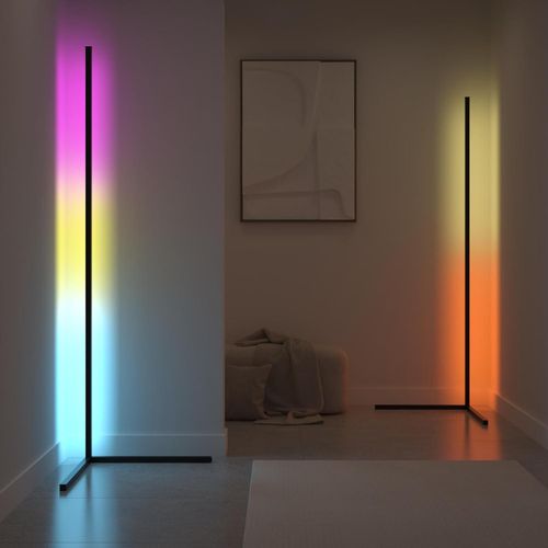 product_image_name-Generic-Smart RGB LED Corner Lamp – Color-Changing Floor Lamp with Remote-5