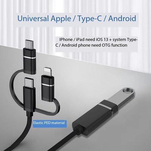 product_image_name-Generic-ADAPTOR OTG MICRO USB TYPE C LIGHTNING 3 IN 1 TO USB FEMALE data transfer QUALITY cable-4