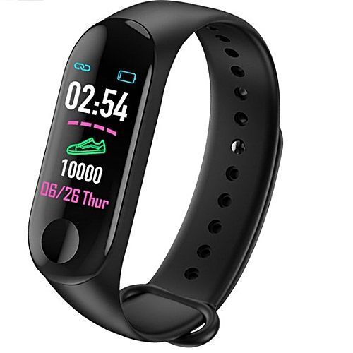 Buy TXOR LUCIFER, M3 Smart Watch Fitness Band with Touch Control For  ANDROID and IOS, Black Color Online at Best Prices in India - JioMart.