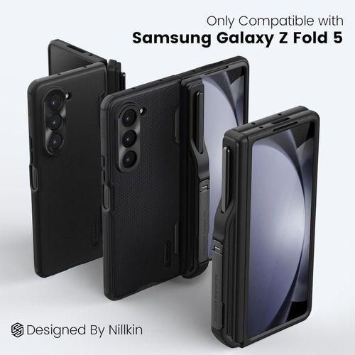 product_image_name-Generic-Samsung Galaxy Z Fold5 (Fold 5) W24 Nilkin Super Frosted Shield Fold Bracket version Matte Protective Phone Cover Case with S pen holder-1