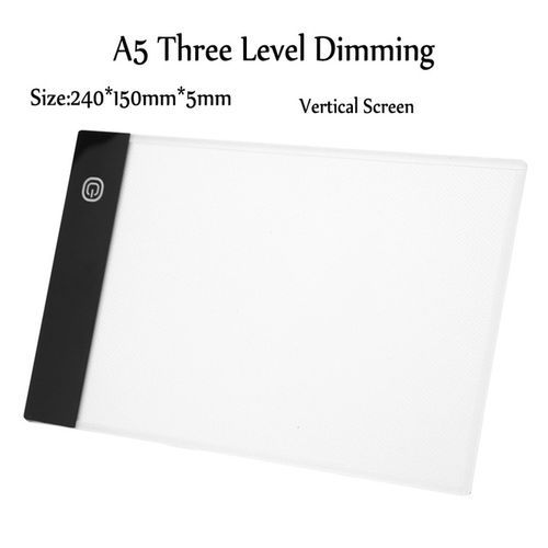 A3/A4/A5 Three Level Dimmable Led Light Pad Drawing Board Pad