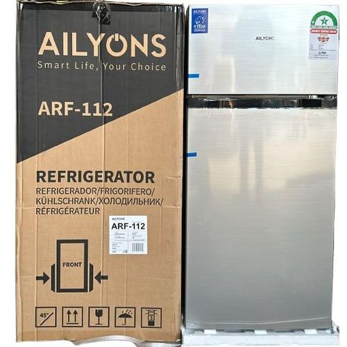 product_image_name-AILYONS-Double Door Fridge 112Litres-1