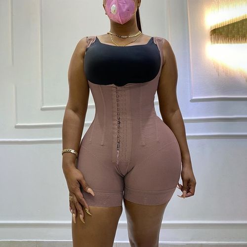 Fashion Fajas Colombiana Slimming Sheath Woman Flat Belly Shapewear Abdomen  Tummy Control High Compression Open Bust Skims Waist Trainer @ Best Price  Online