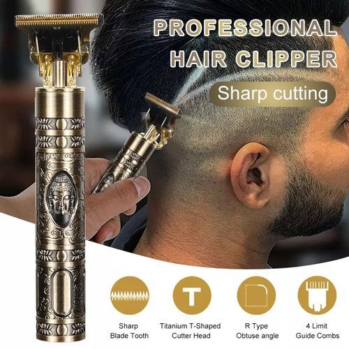 product_image_name-Vintage-T9 Professional Hair Trimmer Clipper RECHARGABLE Guide Combs-1