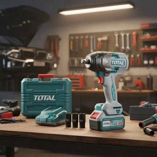 product_image_name-TOTAL-TIWLI2085  Cordless impact  wrench 20V-4