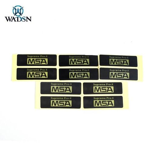 Generic 5set /Pack 43*13mm Sordin Headset MSA Sticker Headphone Supreme ...