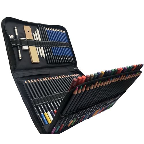 95Pcs Set Sketching Colored Pencils Painting Set Fine Art Drawing