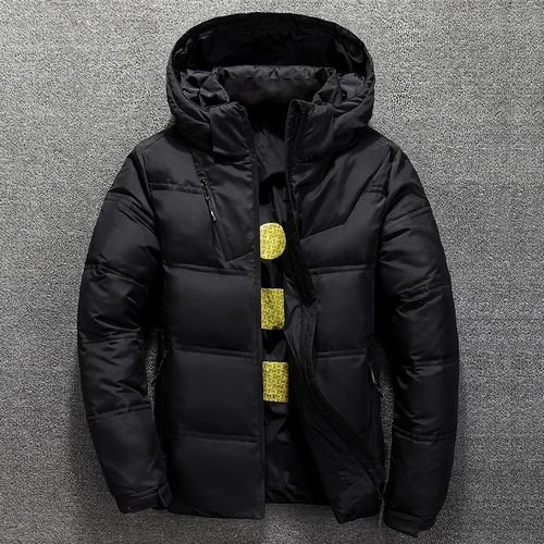 Men's Warm Winter Jacket Men's Casual Jacket Spring Autumn Fashion Jacket  Comfortable Warm Thick Padded Jacket For Men Outdoor Adventure  JacketMidnight Black / … | Winter jacket men casual, Winter jacket men,