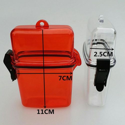 Generic 2Pcs Waterproof Scuba Diving Surfing Kayak Dry Box Holder