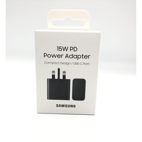 product_image_name-Samsung-15W PD Power Adapter Type-C USB-C Super Fast Charger (Black)-3