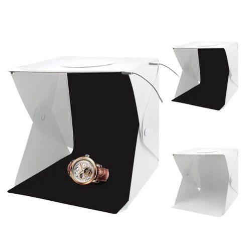 product_image_name-Generic-Foldable Mini LED Light Box for Photography with Mobile or Camera 40cm-1