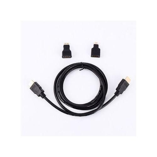 product_image_name-Generic-HDMI To Mini HDMI, Micro HDMI Kit For PC TV Phone-1
