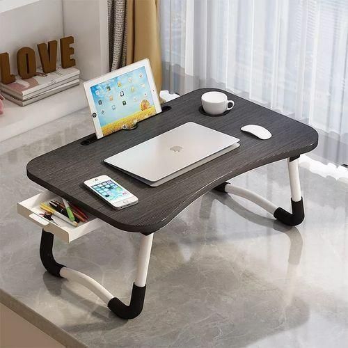 product_image_name-Generic-Foldable Portable Computer Laptop Stand Desk Work Study Table Bed Serving Breakfast Table-1
