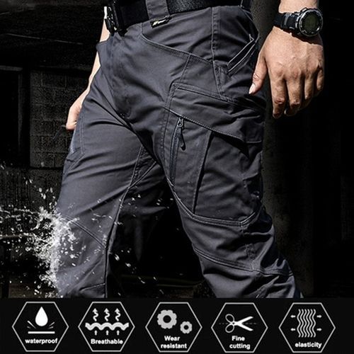 City Military Tactical Pants Men Combat Army Trousers Many Pockets  Waterproof Wear Resistant Outdoor Casual Cargo Pants