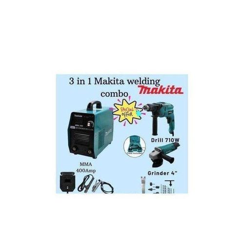 product_image_name-Makita-3 In 1 Welding Machine Combination Set Include Welding Machine, Grinder And Drill 710W-1