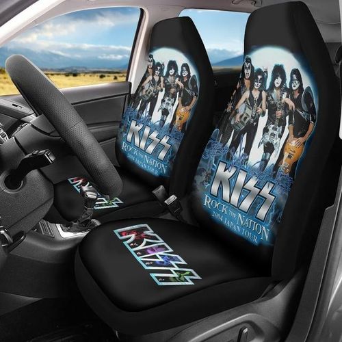 Generic Car Front Seat Cover Set Rock Band Singer Kiss Brand Design Easy Installation Washable Cushion Interior Spare Parts Custom Image Best Price Online Jumia Kenya