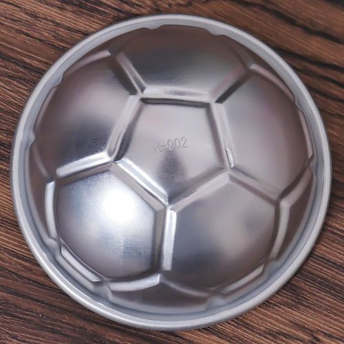 2 Pcs DIY 3D Football Shape Bath Bomb Cake Mold Chocolate Pan Kitchen Baking  Tools