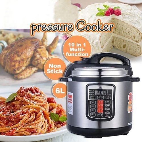 Dessini MultiFunctional Electric Smart Electric Pressure Cooker 6L Stainless Steel silver Best Price Online Jumia Kenya