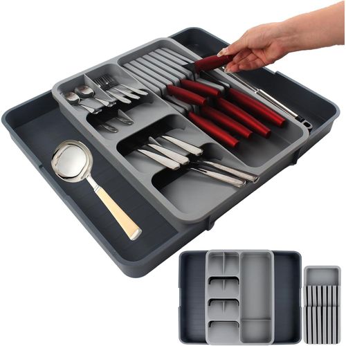 product_image_name-Generic-Expandable Kitchen Drawer Organizer with Knife and Utensil Holder-1
