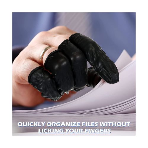 Disposable Rubber Gloves Finger Cots Fingertips Protector Gloves