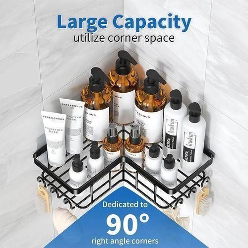 product_image_name-Generic-3pcs set Heavy-duty Corner Shower caddy shelf/Bathroom organizer-3