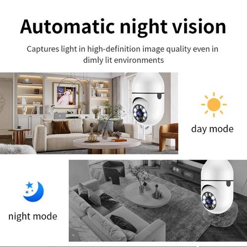 product_image_name-Generic-1080P HD  surveillance smart wireless light bulb camera with night vision-3