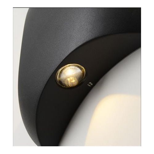 product_image_name-Generic-3 Way LED Light wall light/Triangle shape light outdoor lamp(Black)-4