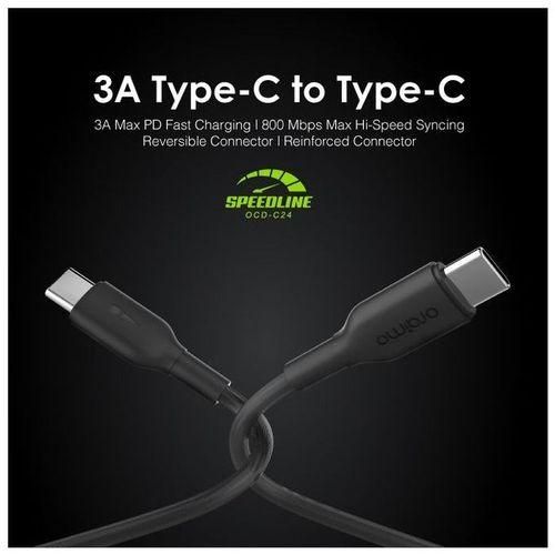 product_image_name-Oraimo-Type C To C Charging/Data Sync  Cable-1