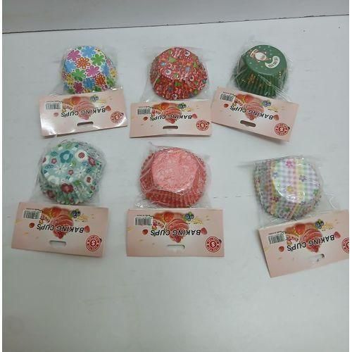 product_image_name-Kitchen Cook-50PCS PACK Disposable cupcake paper insert-3