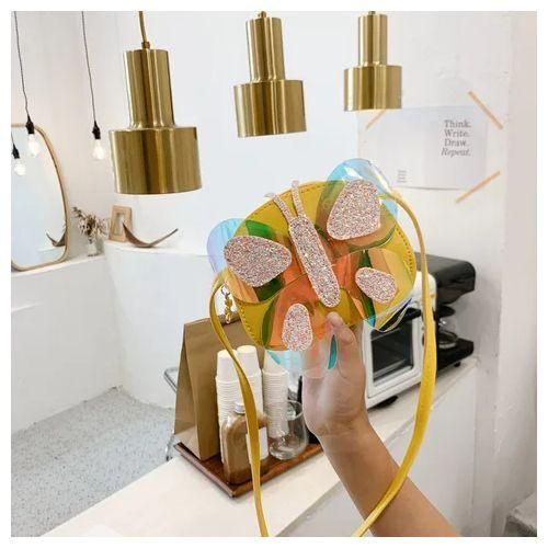 product_image_name-Generic-Cute Girl's Handbag Sling Bags Crossbody Bag Coin Purse Butterfly Wings-1