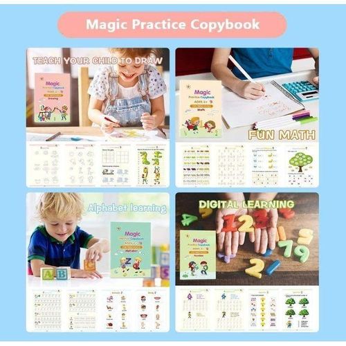 product_image_name-Generic-4 Pieces Sank Magic Practice Copybooks For Kids-4