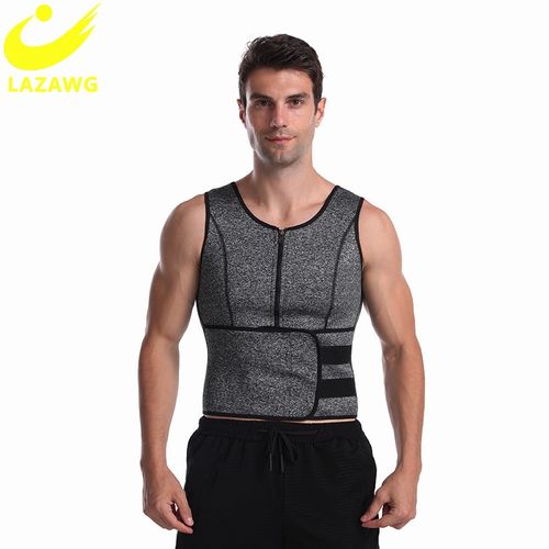 Men's Sweat Body Shaper Sauna Vest Top Slimming Waist Trainer