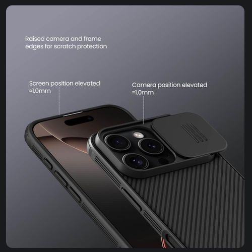 product_image_name-Nillkin-iPhone 16 Pro Max Phone Case, CamShield Cover with Sliding Camera Protector for Lens Safety for Second Device-6