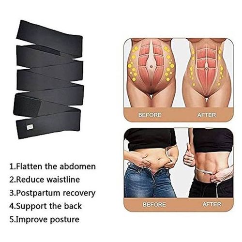 Waist Trainer for Women Snatch Me Bandage Up Waist Wrap for