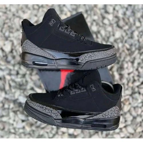 product_image_name-Fashion-J3 black cat authentic sneakers -1