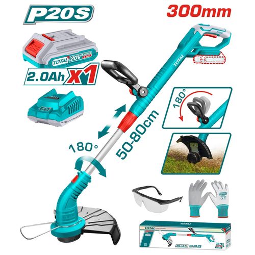 product_image_name-TOTAL-TGTLI20301 Lithium-ion grass trimmer 20V-1