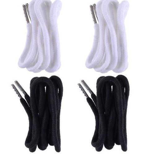 product_image_name-Generic-4PCS Drawstring Cords for Sweatpants Shorts Pants Jackets Coats (Black, White)-1