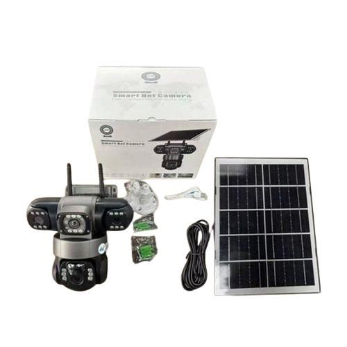 product_image_name-Generic-Triple lens 4G CCTV camera 360° coverage, high-definition video  No Wi-Fi needed-2