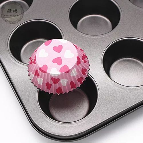 product_image_name-Generic-Non Stick Cupcake Baking Tin With 12 Holes-2