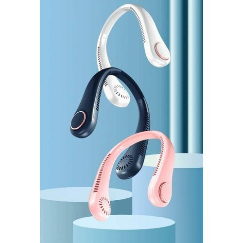 product_image_name-Generic-High quality Portable Neck Fan  Rechargeable (usb) -1