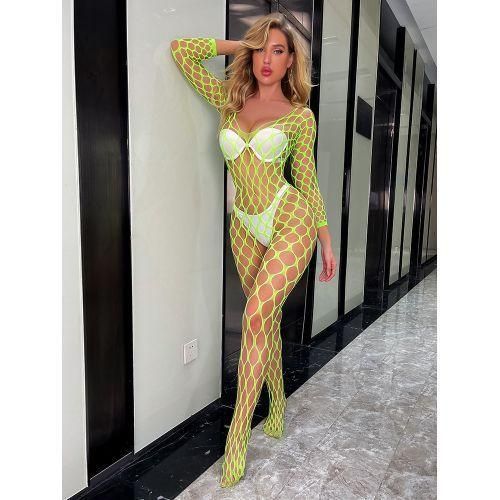 Secrets Seductive Lace Body Stocking for Women  One Piece