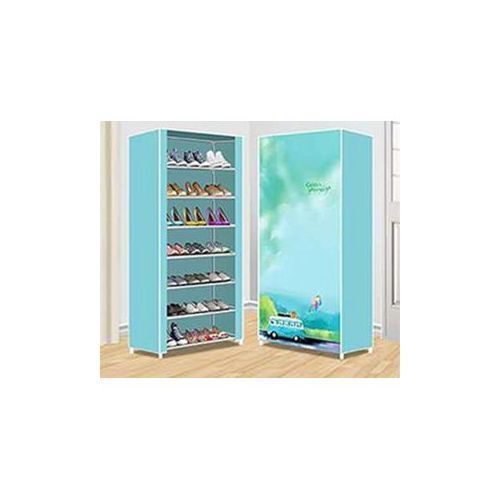 product_image_name-Generic-10 Layers Free Standing Shoe Rack Organizer With Cover-3