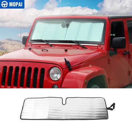 Generic (Sunshade Cover)Car Front Anti UV Ray Window Sun Windshield Sunshade  Shade Cover For Jeep Wrangler TJ JK 1997-2017 Car Accessories Styling @ Best  Price Online | Jumia Kenya
