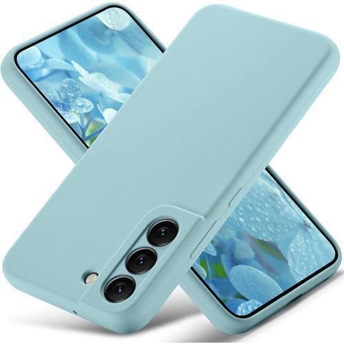 product_image_name-Generic-Samsung Galaxy S22 Shockproof Silicone Case/Cover with Microfiber Lining, Protective Phone Cover-1