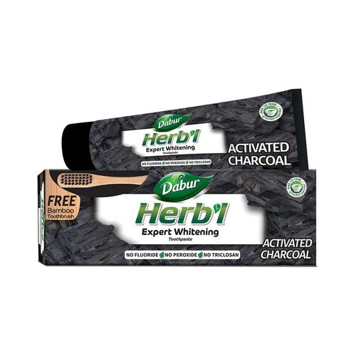 product_image_name-Dabur Herb'l- Herbal Activated Charcoal Toothpaste-1