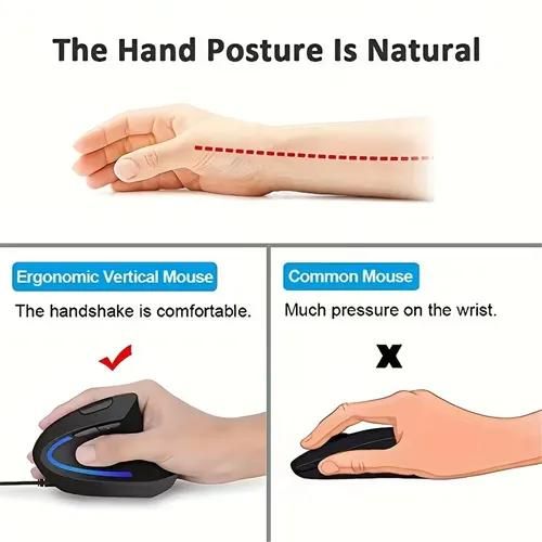 product_image_name-Generic-Wired Ergonomic Vertical Mouse-4